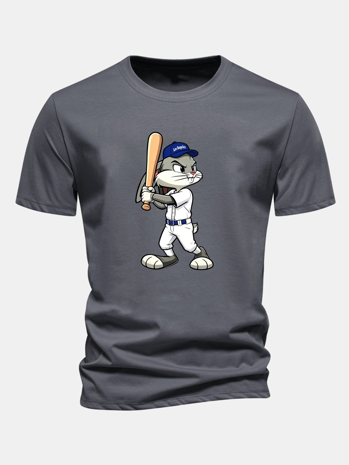 Puuvillainen T-paita baseball-pupuprintillä