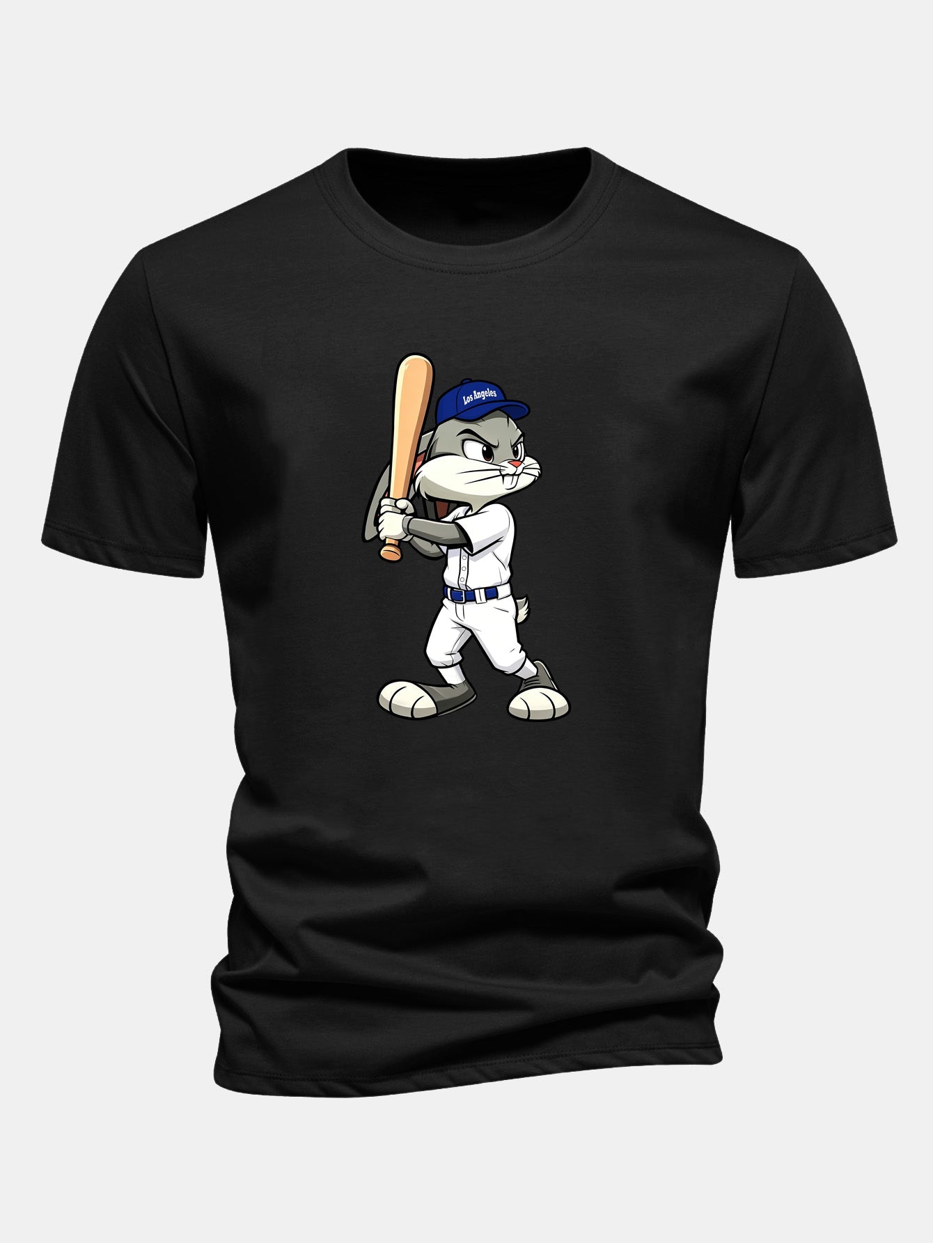 Puuvillainen T-paita baseball-pupuprintillä