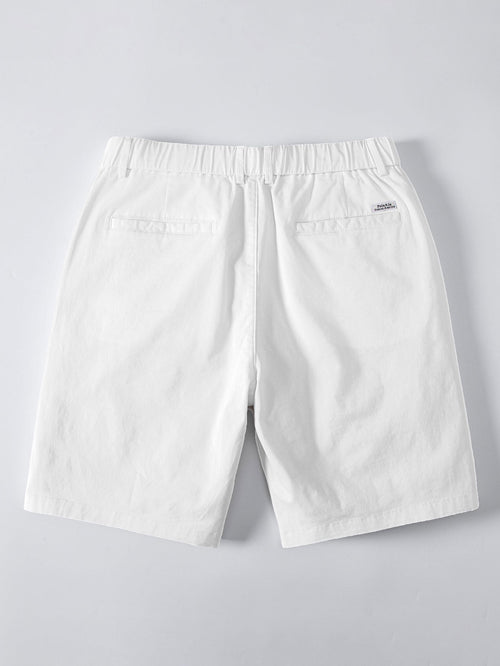 Chino-shortsit joustavalla vyötäröllä