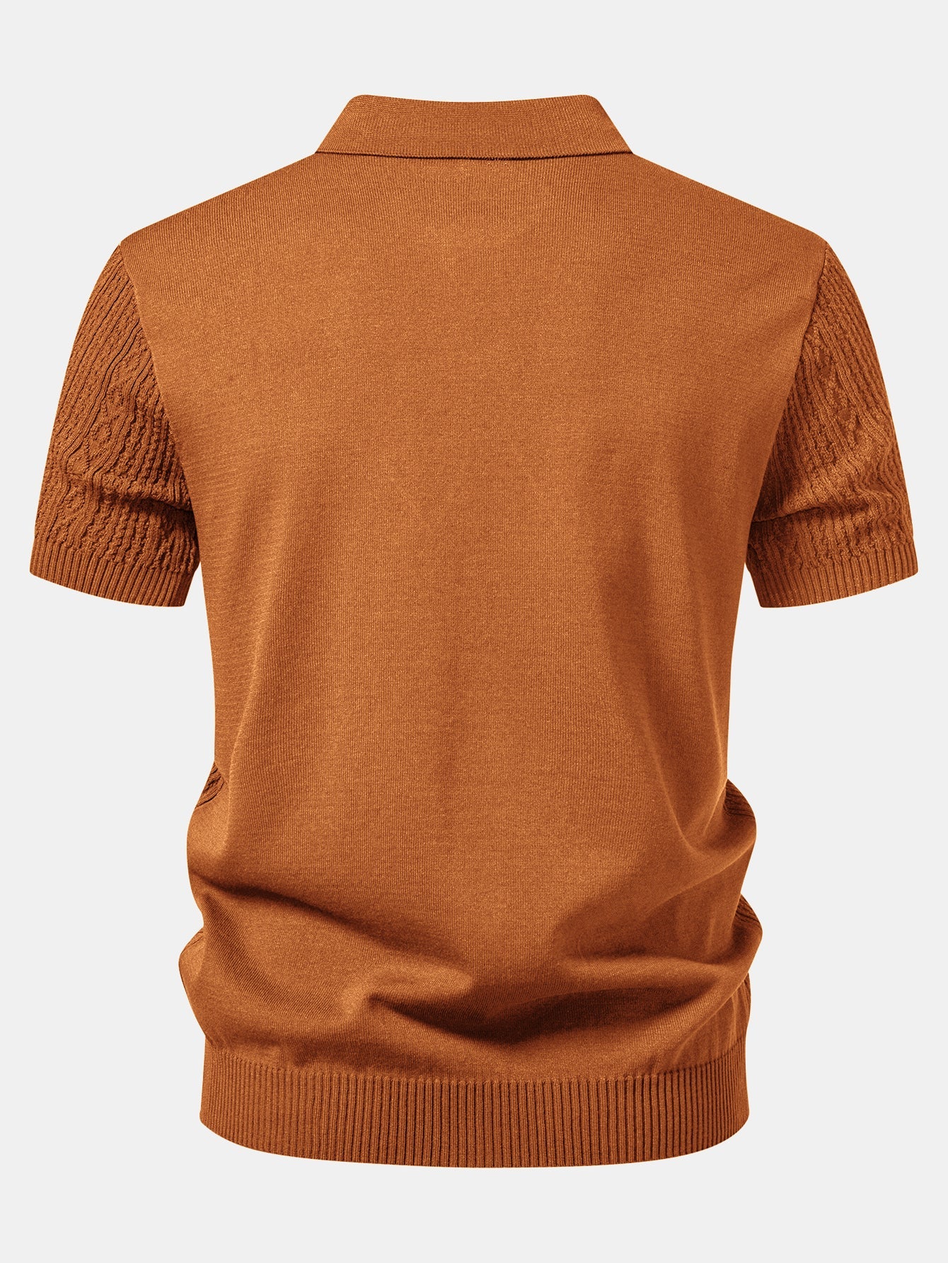 Geometrinen jacquard-neulepikeepaita