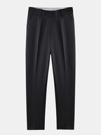 Ribbikauluksisen pikeepaidan ja kapenevien slim fit -housujen täydentävä tuotekuva 15