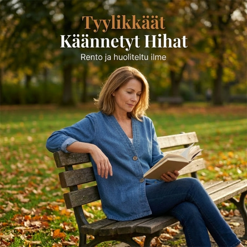 Klassinen naisten farkkutakki, napit