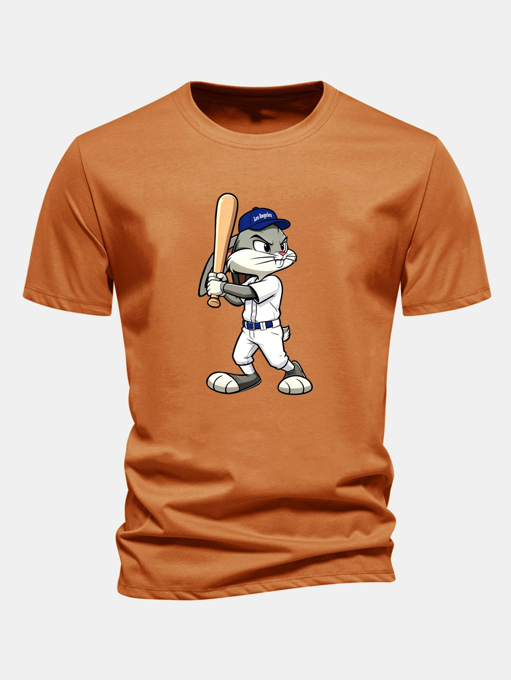 Puuvillainen T-paita baseball-pupuprintillä