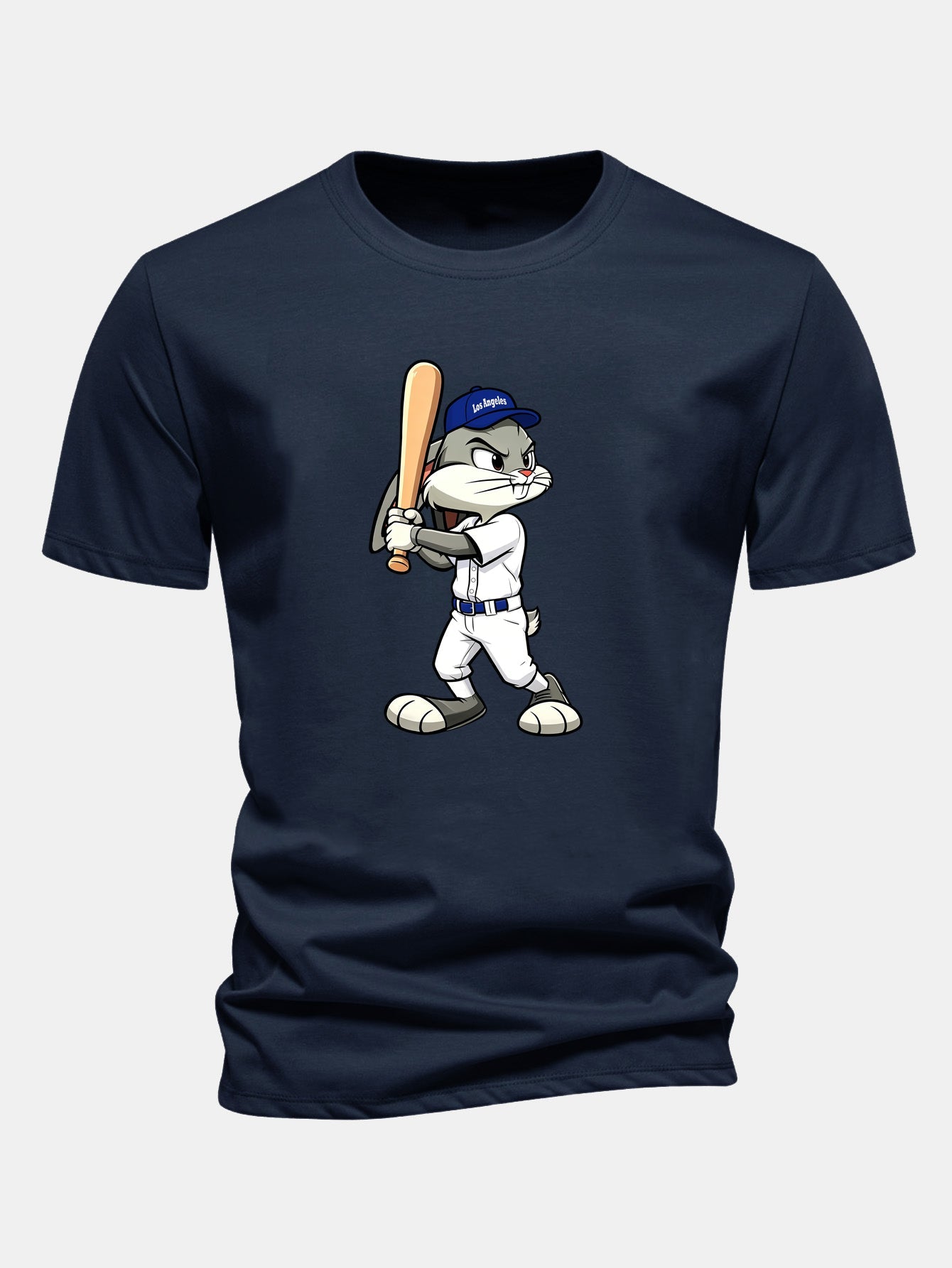 Puuvillainen T-paita baseball-pupuprintillä