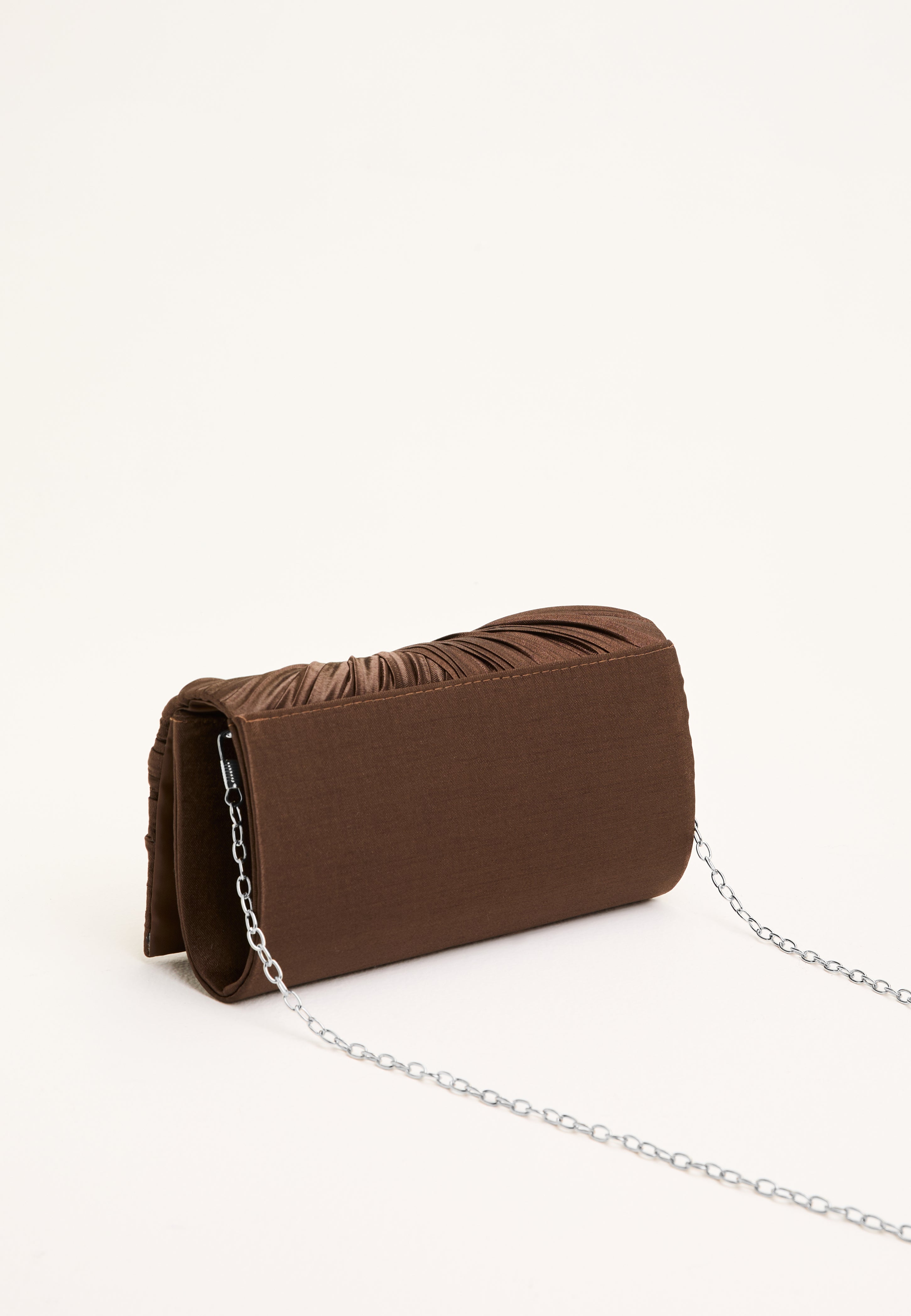 Satiininen clutch-laukku