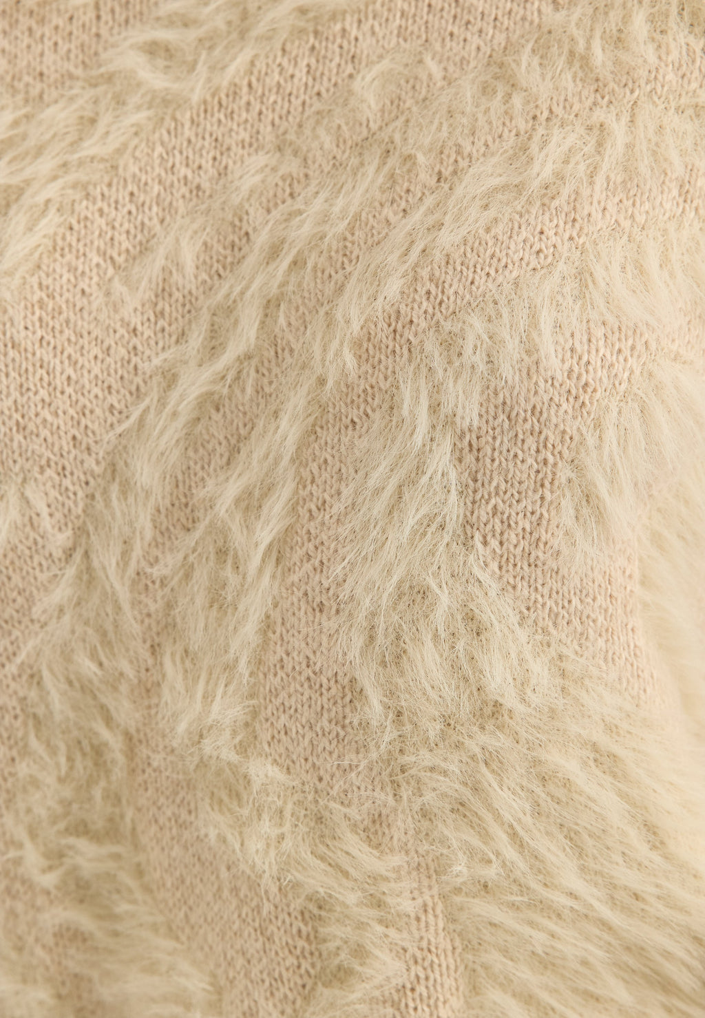 Beige neulepaita, pallohihat