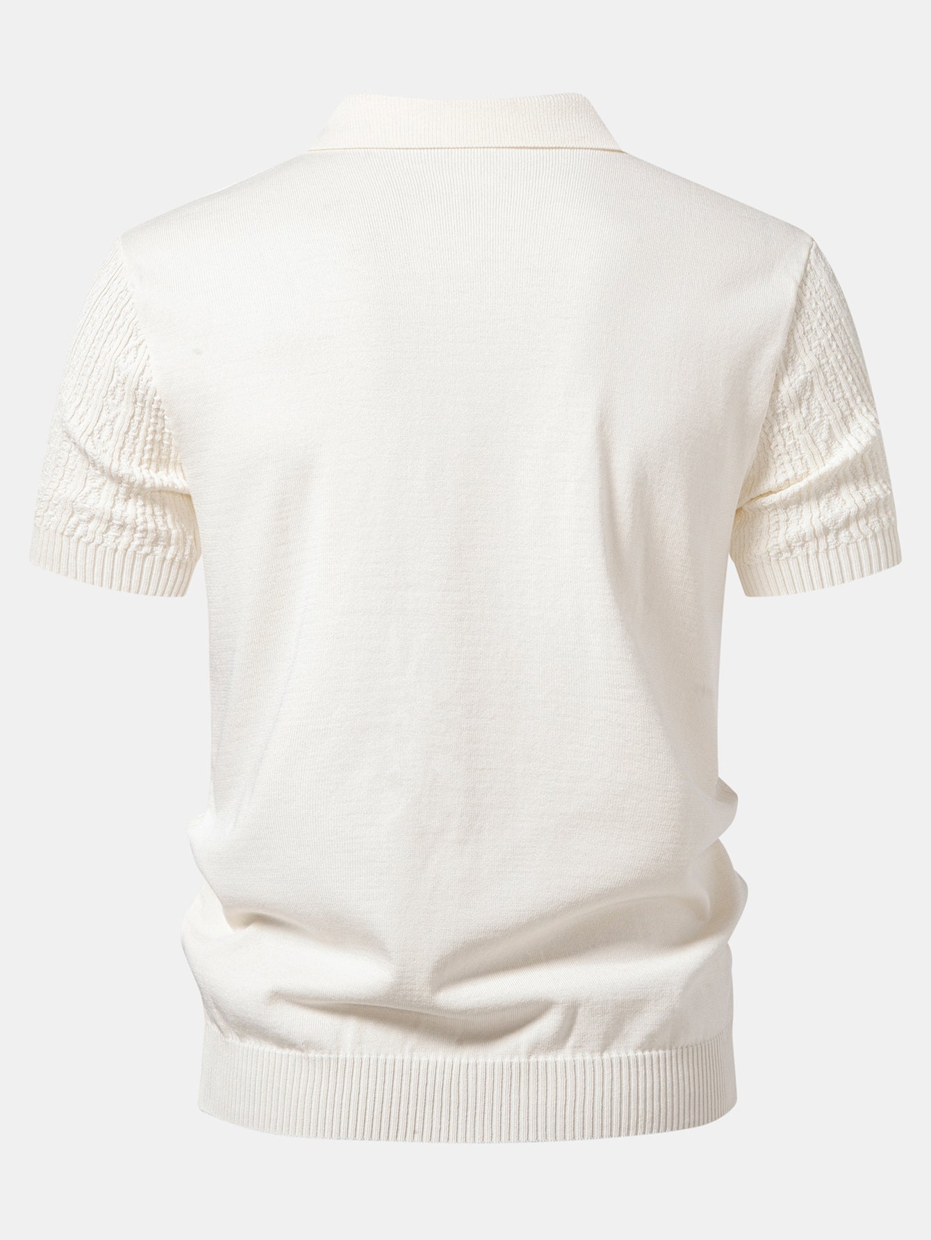 Geometrinen jacquard-neulepikeepaita