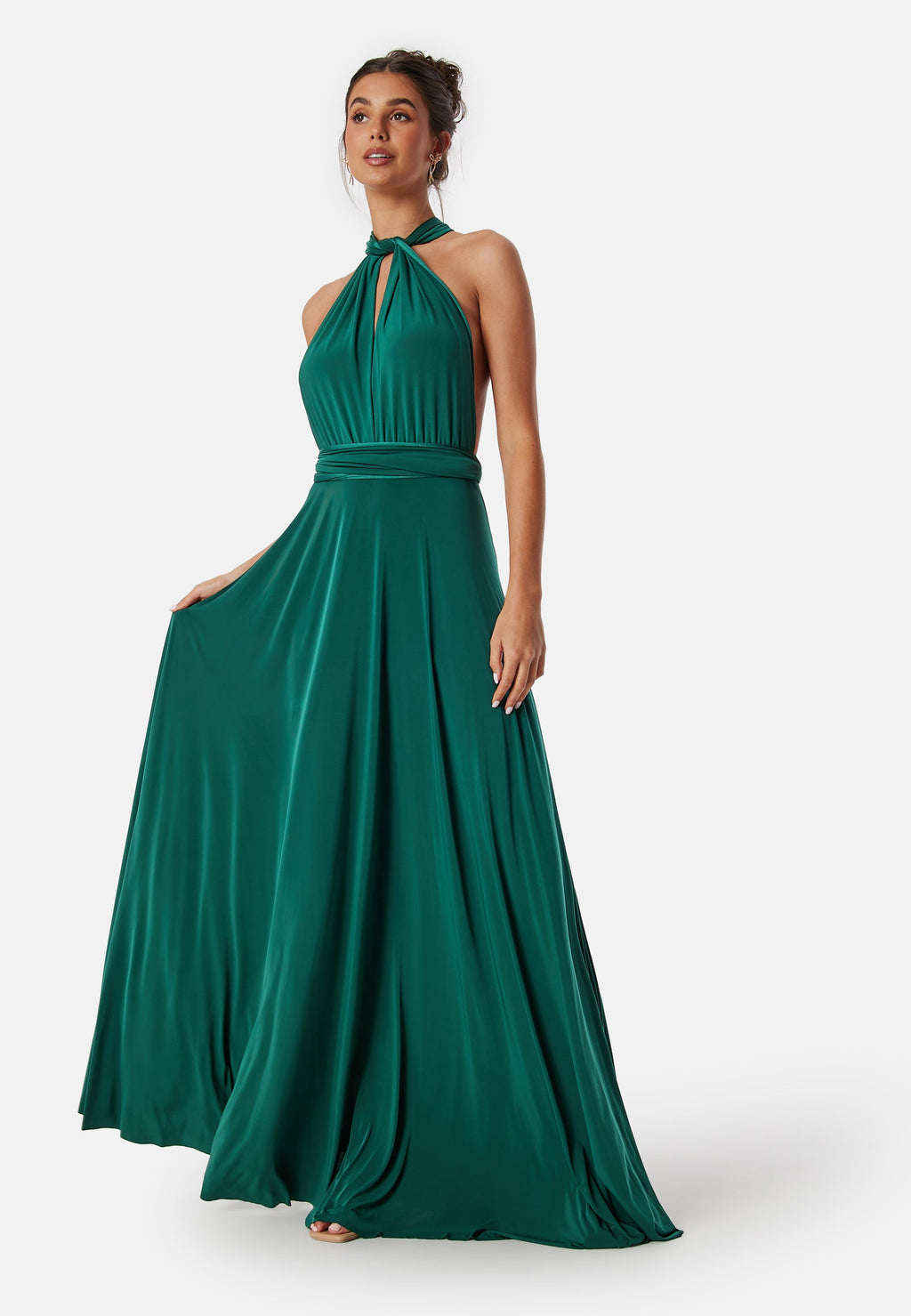 Multi Tie Maxi Dress