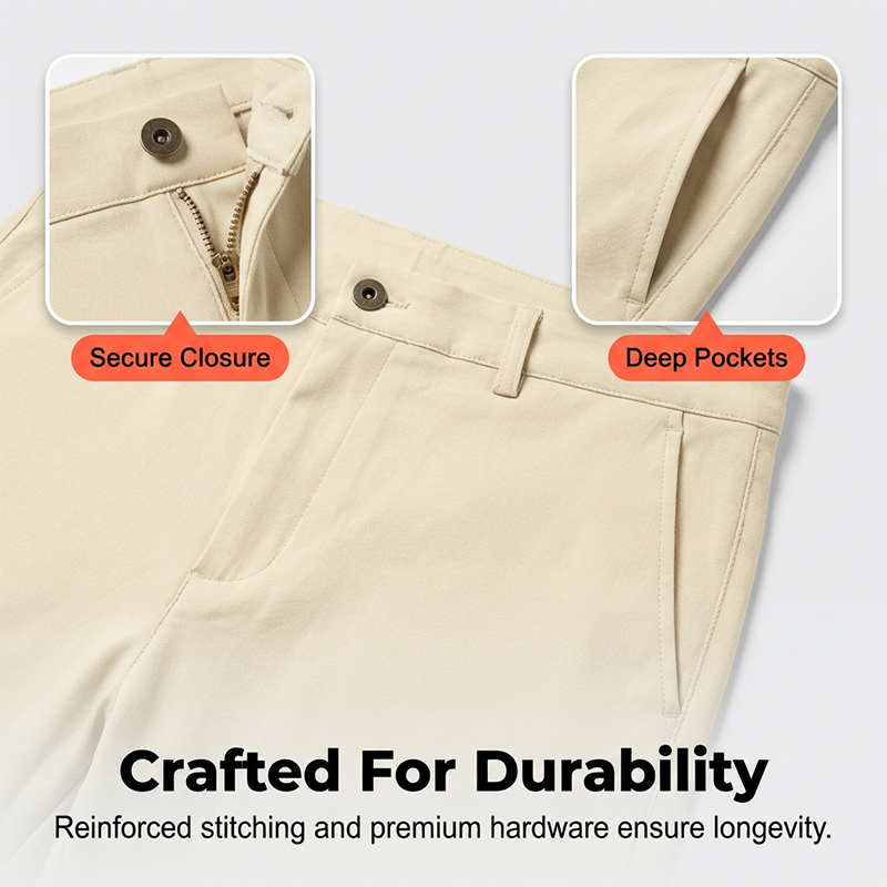 Rennot, joustavat miesten housut (slim fit)