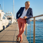 Rennot, joustavat miesten slim fit -housut