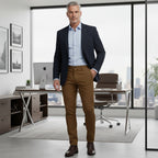 Rennot, joustavat miesten slim fit -housut