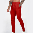 Rennot, joustavat miesten slim fit -housut