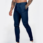 Rennot, joustavat miesten slim fit -housut