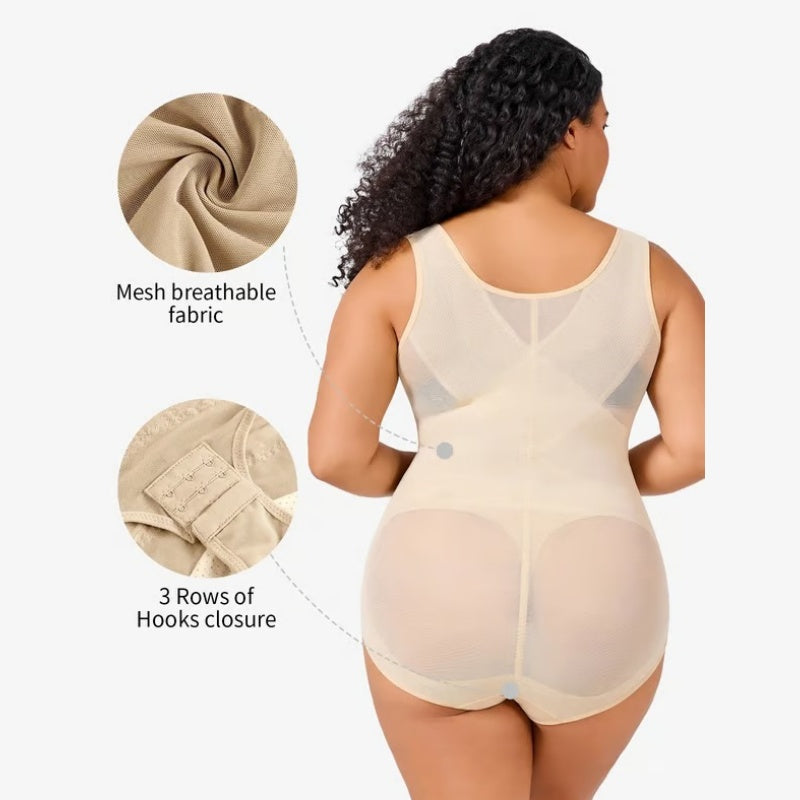 Korkeavyötäröinen muotoileva bodysuit