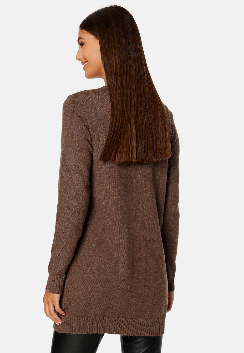 Viril Open L/S Knit Cardigan