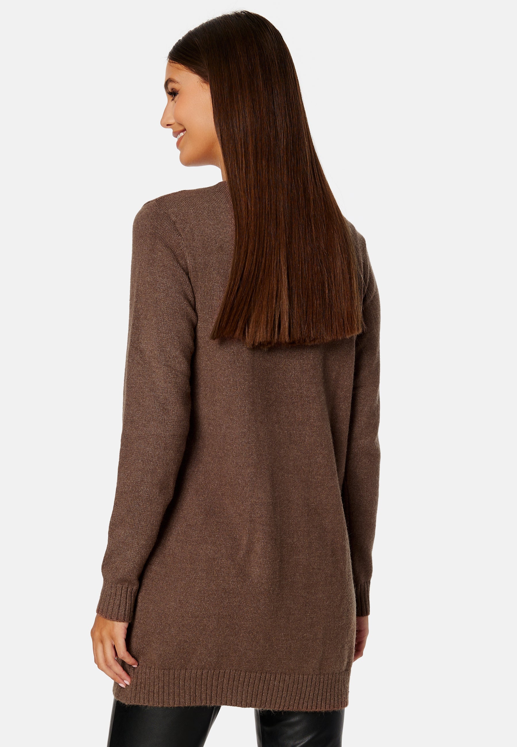 Viril Open L/S Knit Cardigan