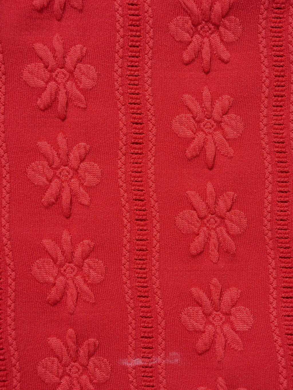 Jacquard-halterneck-bikinit nyörikiristyksellä, punainen