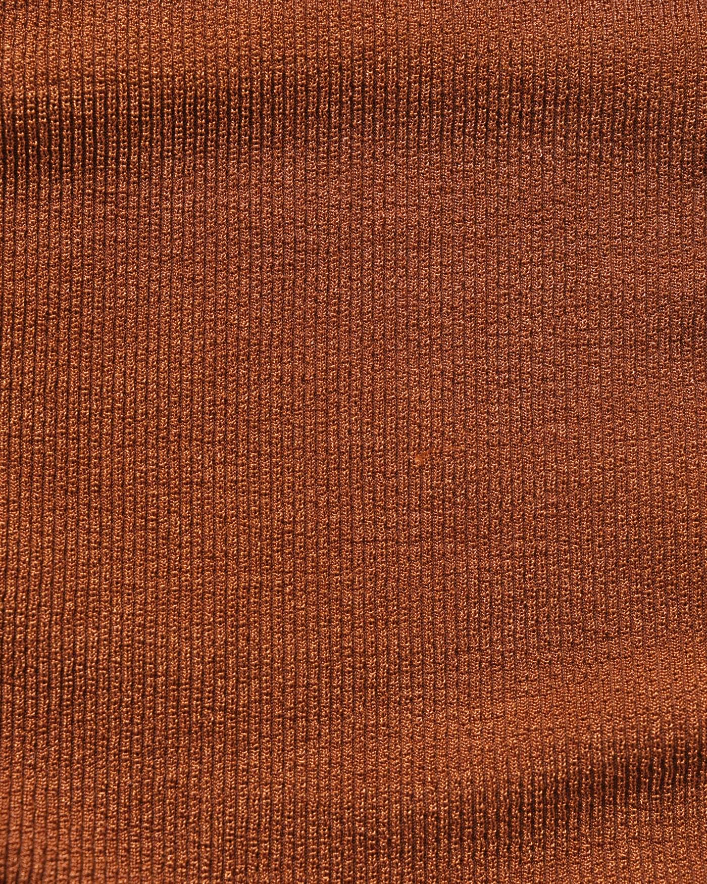 Strukturoidut bandeau-bikinit halterneckillä, ruskea